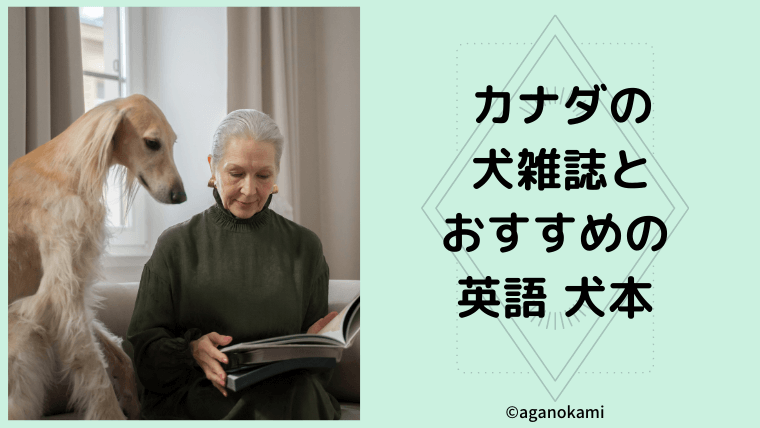 海外犬事情 カナダの犬雑誌はこんな感じ おすすめ英語犬本も紹介 あがの犬暮らしincanada